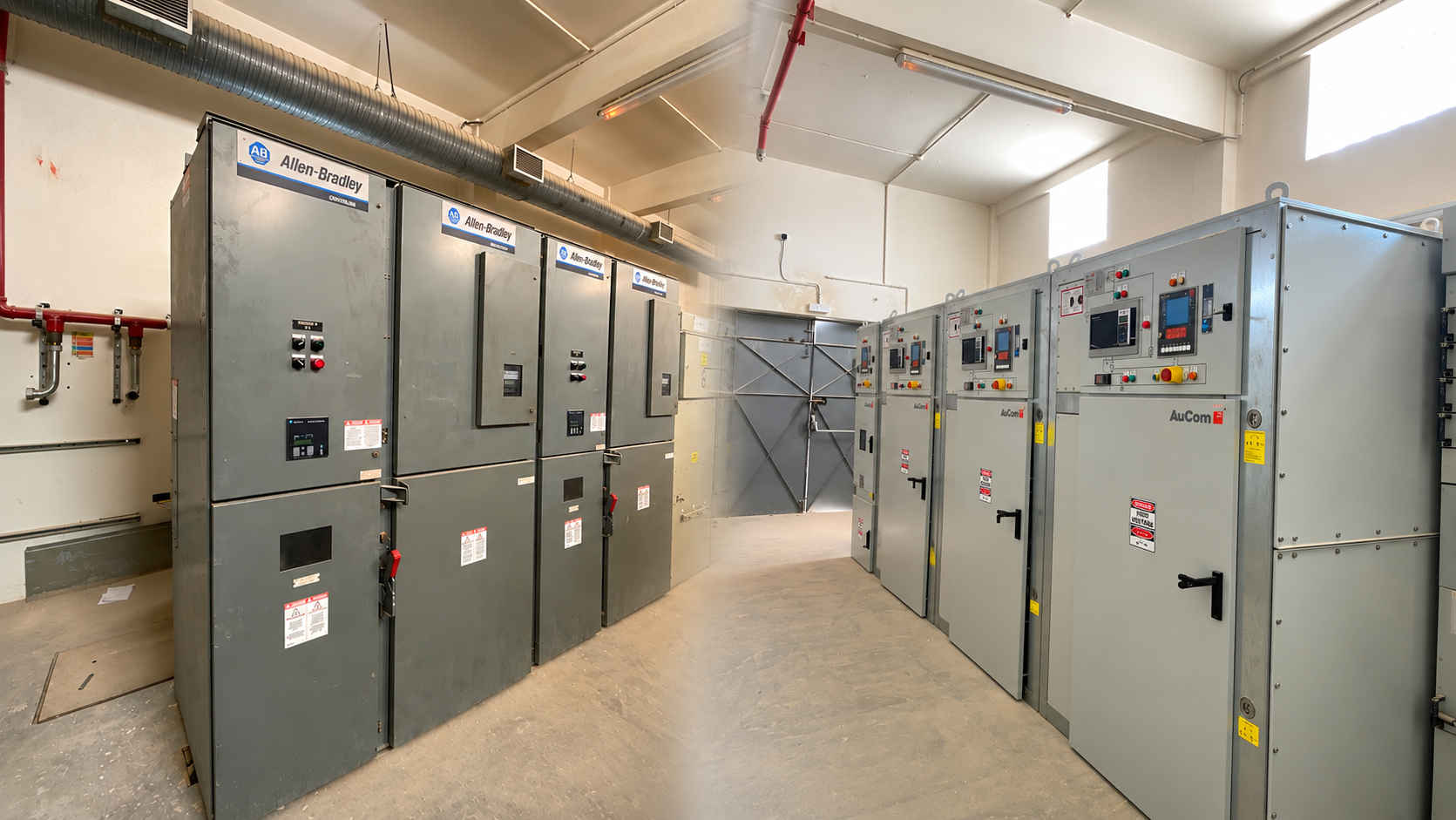 Medium-voltage soft starter upgrade from Allen-Bradley to AuCom MVE