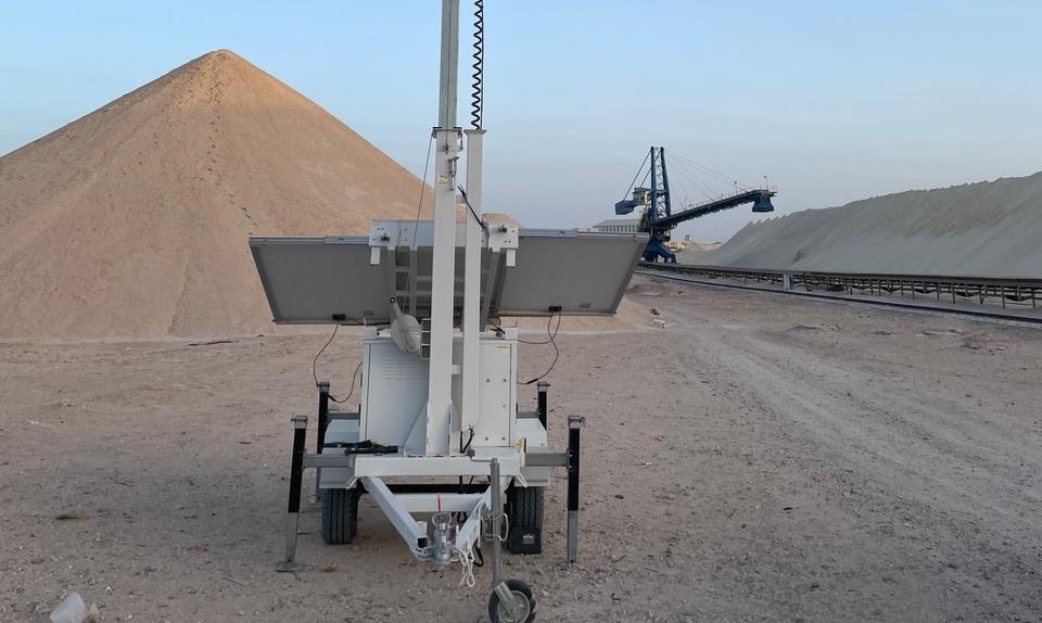 Stockeuse phosphate 01 - installation industrielle